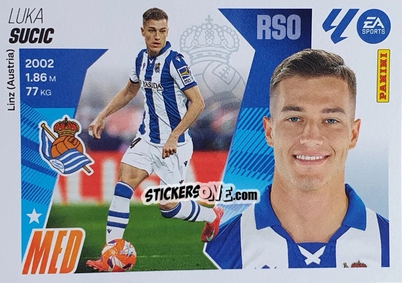 Cromo Sucic (15) - LaLiga 2025-2026
 n. 508 - Panini