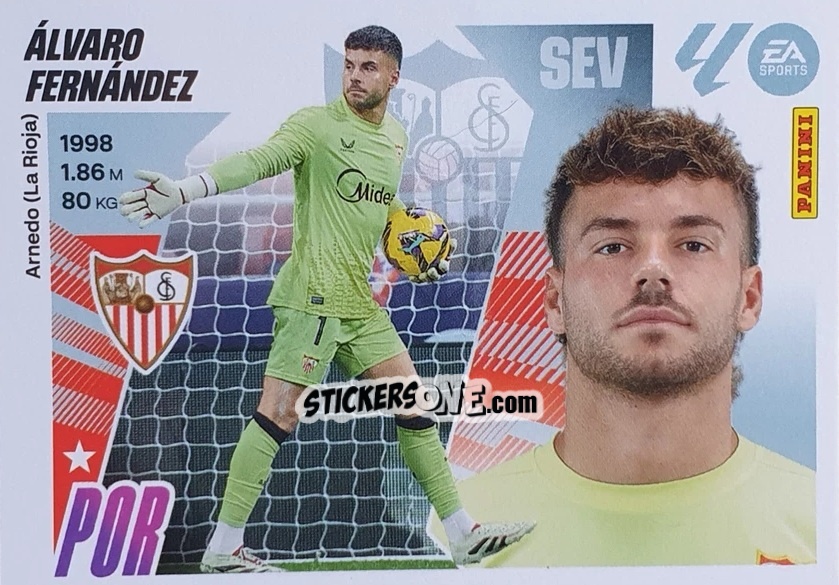 Sticker Álvaro Fernández (4) - LaLiga 2025-2026
 n. 524 - Panini