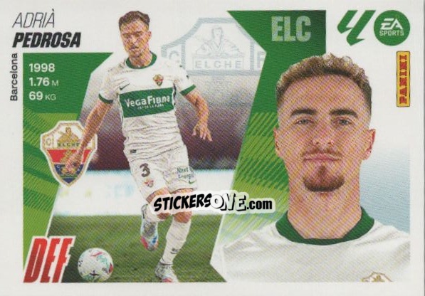 Figurina Pedrosa (10) - LaLiga 2025-2026
 n. 531 - Panini