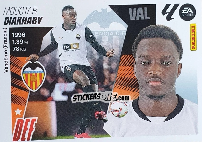 Figurina Diakhaby (7) - LaLiga 2025-2026
 n. 558 - Panini