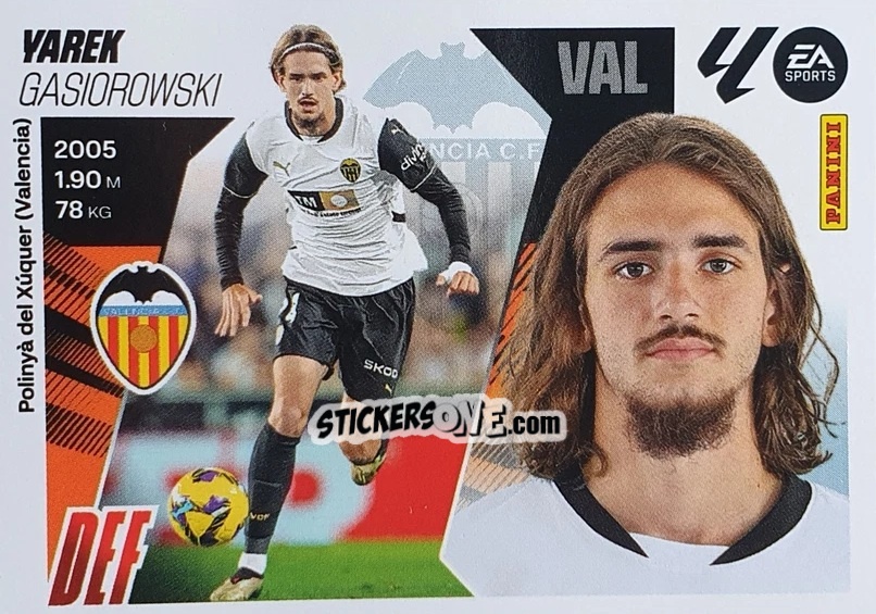 Sticker Yarek (9A) - LaLiga 2025-2026
 n. 560 - Panini