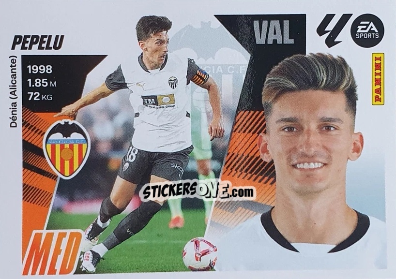 Cromo Pepelu (13) - LaLiga 2025-2026
 n. 565 - Panini