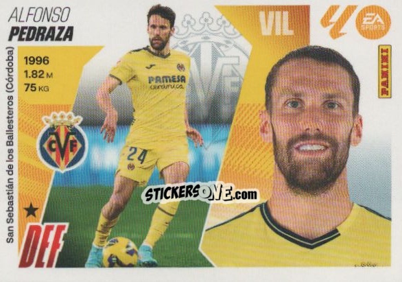 Cromo Pedraza (10) - LaLiga 2025-2026
 n. 590 - Panini