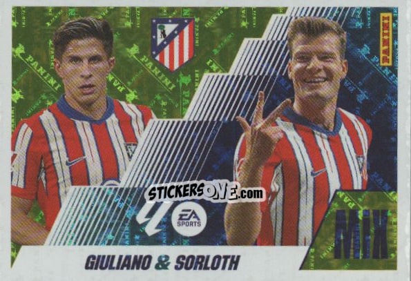 Sticker Giuliano / Sorloth (9) - LaLiga 2025-2026
 n. 659 - Panini