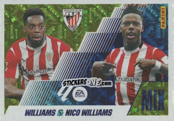 Figurina Williams / Nico Williams (23) - LaLiga 2025-2026
 n. 673 - Panini