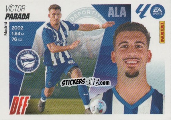 Cromo Parada (8Bis) - LaLiga 2025-2026
 n. 24 - Panini