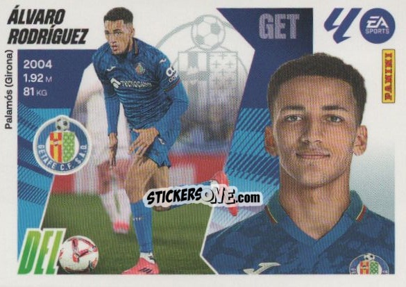 Sticker Álvaro Rodríguez (19Bis) - LaLiga 2025-2026
 n. 216 - Panini