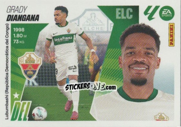 Sticker Diangana (20Bis) - LaLiga 2025-2026
 n. 219 - Panini