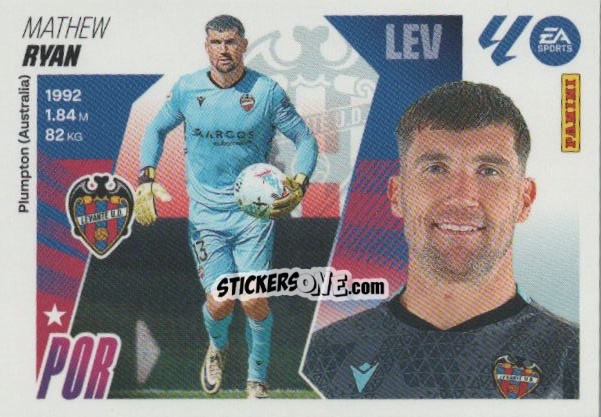 Figurina Ryan (4Bis) - LaLiga 2025-2026
 n. 335 - Panini