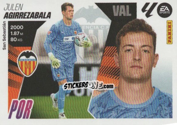 Figurina Agirrezabala (4) - LaLiga 2025-2026
 n. 554 - Panini
