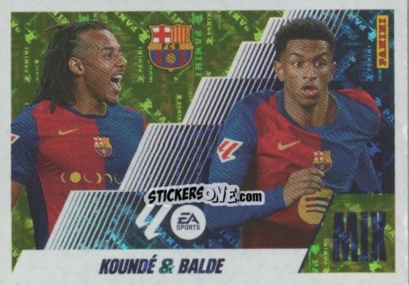 Sticker Koundé / Balde (4Bis) - LaLiga 2025-2026
 n. 674 - Panini