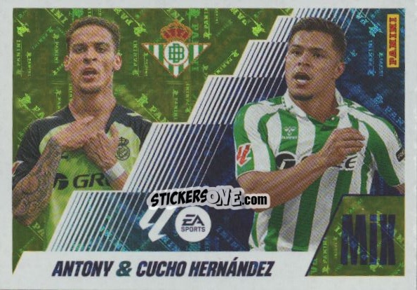 Cromo Antony / Cucho Hernández (15Bis) - LaLiga 2025-2026
 n. 677 - Panini
