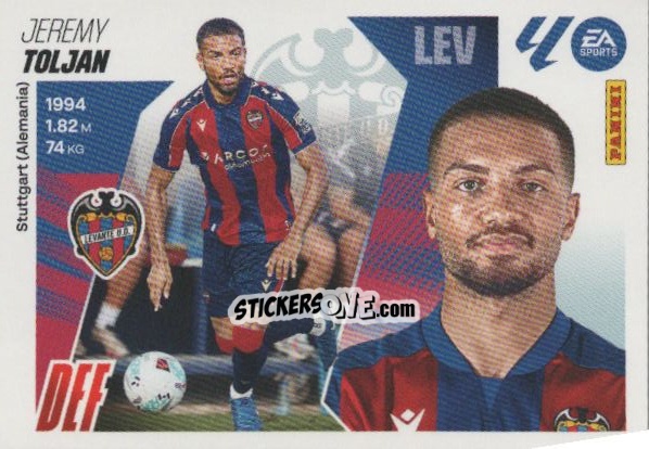 Sticker Toljan (6) - LaLiga 2025-2026
 n. 686 - Panini