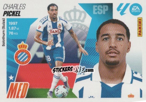 Figurina Pickel (50) - RCD Espanyol - LaLiga 2025-2026
 n. 730 - Panini