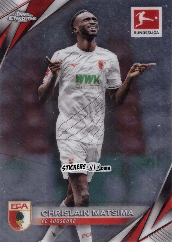 Sticker Chrislain Matsima - Bundesliga Chrome 2024-2025 n. 2 - Topps