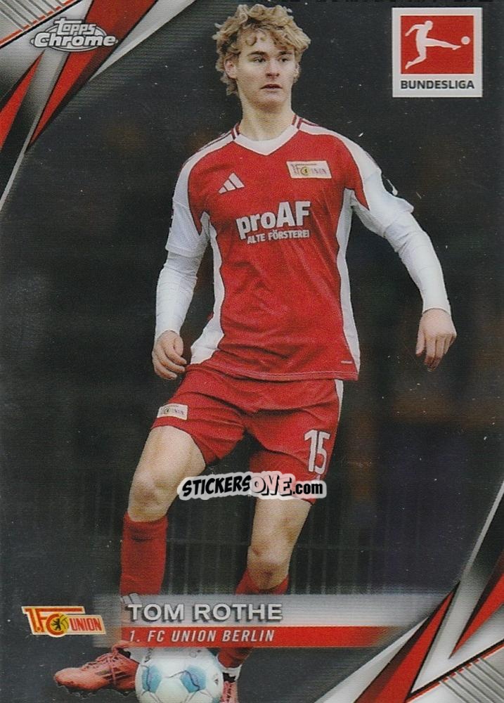 Cromo Tom Rothe - Bundesliga Chrome 2024-2025 n. 8 - Topps