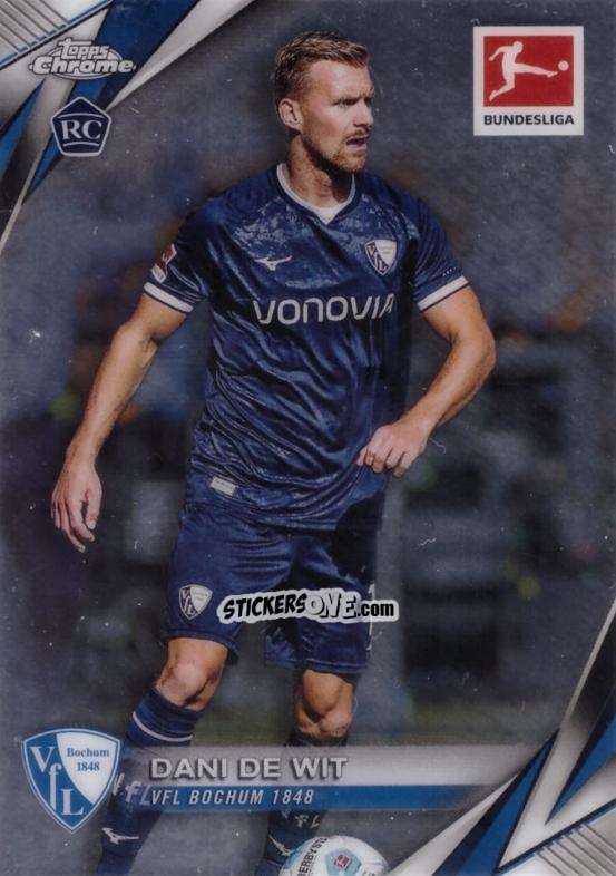 Sticker Dani de Wit - Bundesliga Chrome 2024-2025 n. 14 - Topps