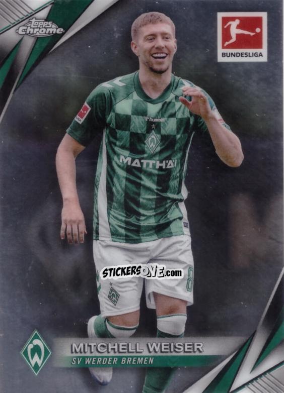 Sticker Mitchell Weiser - Bundesliga Chrome 2024-2025 n. 17 - Topps