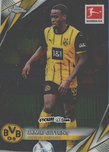Cromo Jamie Gittens - Bundesliga Chrome 2024-2025 n. 26 - Topps