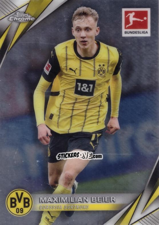 Cromo Maximilian Beier - Bundesliga Chrome 2024-2025 n. 27 - Topps