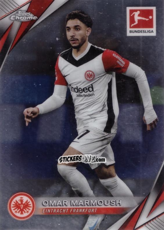Sticker Omar Marmoush - Bundesliga Chrome 2024-2025 n. 33 - Topps
