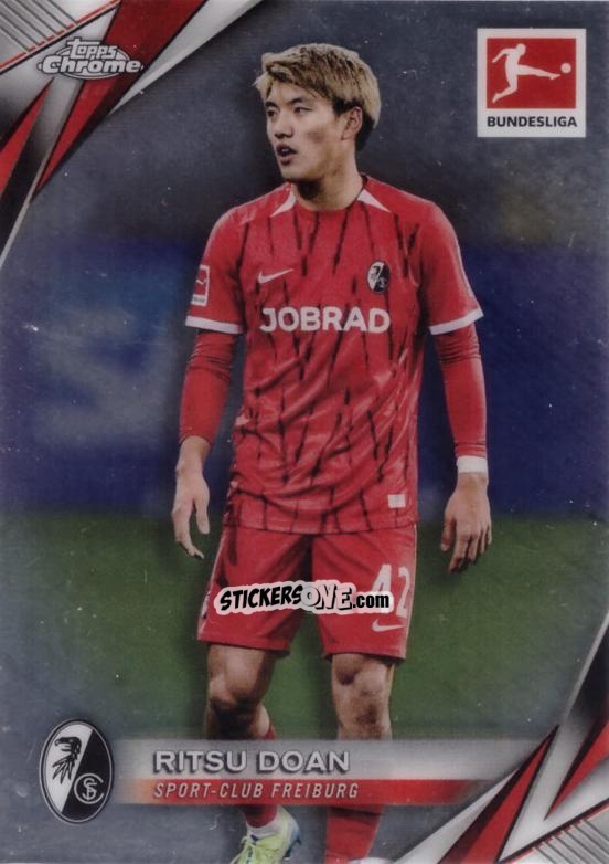 Sticker Ritsu Doan - Bundesliga Chrome 2024-2025 n. 40 - Topps