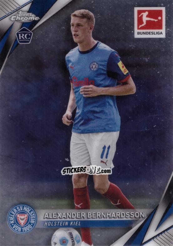 Figurina Alexander Bernhardsson - Bundesliga Chrome 2024-2025 n. 54 - Topps