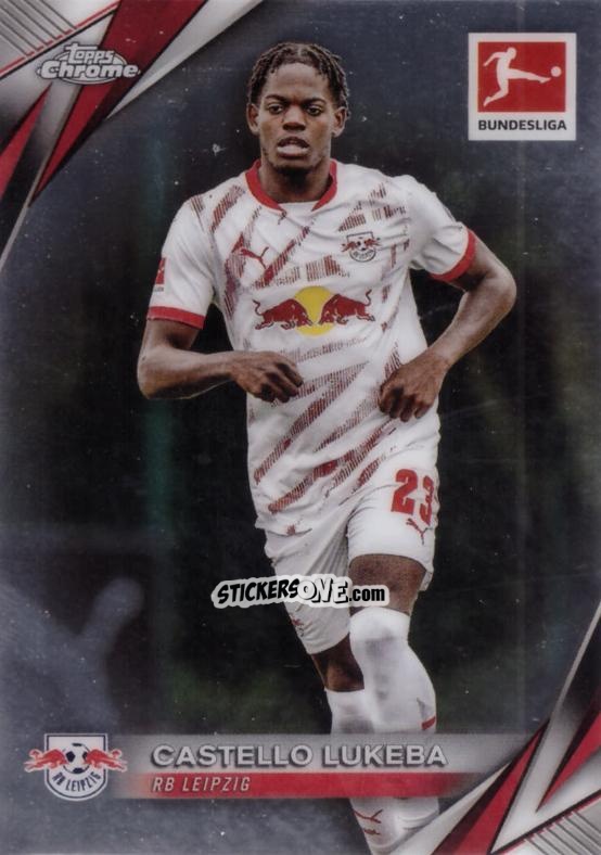 Cromo Castello Lukeba - Bundesliga Chrome 2024-2025 n. 57 - Topps
