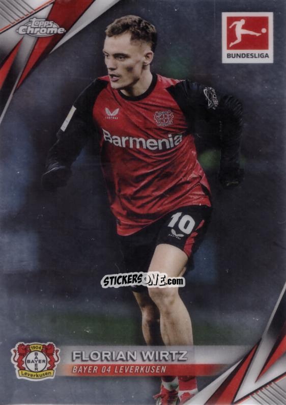 Cromo Florian Wirtz - Bundesliga Chrome 2024-2025 n. 66 - Topps
