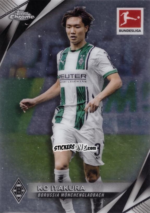 Cromo Ko Itakura - Bundesliga Chrome 2024-2025 n. 74 - Topps