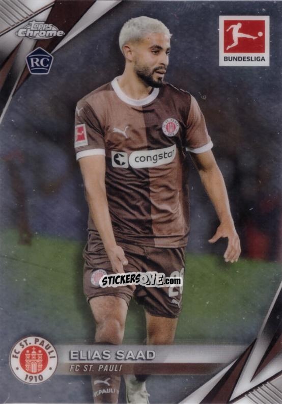 Sticker Elias Saad - Bundesliga Chrome 2024-2025 n. 88 - Topps