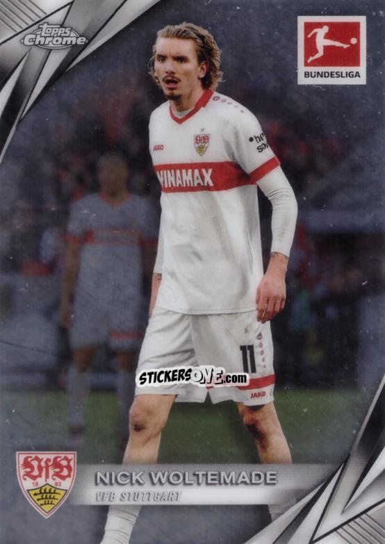 Cromo Nick Woltemade - Bundesliga Chrome 2024-2025 n. 90 - Topps