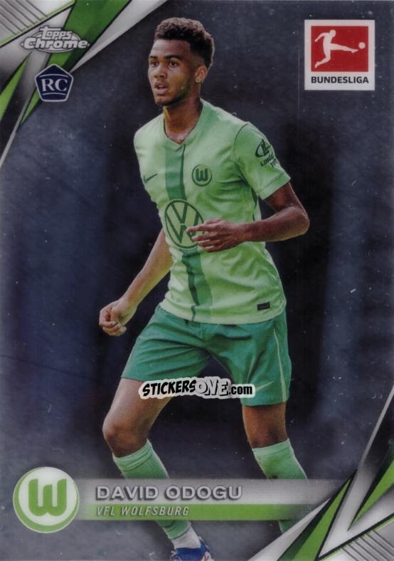 Figurina David Odogu - Bundesliga Chrome 2024-2025 n. 98 - Topps