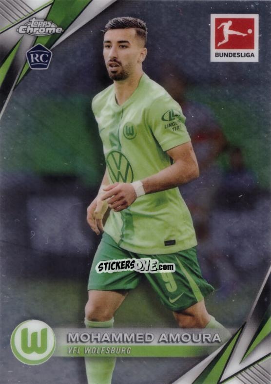 Figurina Mohammed Amoura - Bundesliga Chrome 2024-2025 n. 100 - Topps