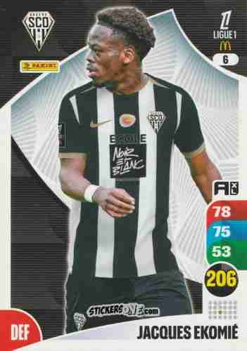 Cromo Jacques Ekomié - Ligue 1 2025-2026. Adrenalyn XL
 n. 6 - Panini