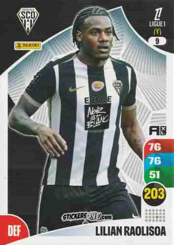 Cromo Lilian Raolisoa - Ligue 1 2025-2026. Adrenalyn XL
 n. 9 - Panini