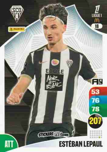 Figurina Esteban Lepaul - Ligue 1 2025-2026. Adrenalyn XL
 n. 18 - Panini