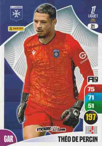 Cromo Théo De Percin - Ligue 1 2025-2026. Adrenalyn XL
 n. 21 - Panini