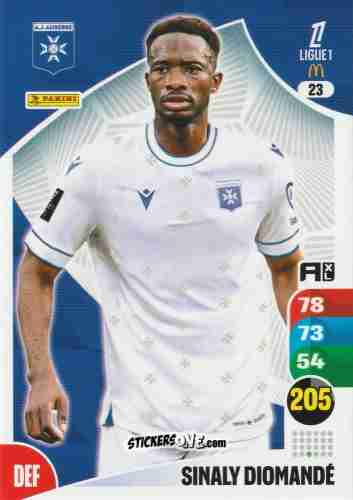 Figurina Sinaly Diomandé - Ligue 1 2025-2026. Adrenalyn XL
 n. 23 - Panini