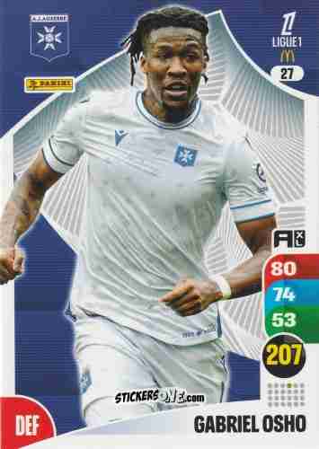 Cromo Gabriel Osho - Ligue 1 2025-2026. Adrenalyn XL
 n. 27 - Panini