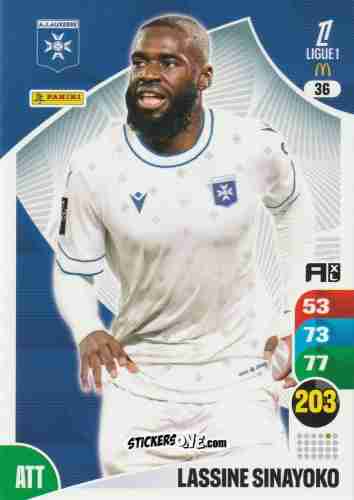 Cromo Lassine Sinayoko - Ligue 1 2025-2026. Adrenalyn XL
 n. 36 - Panini