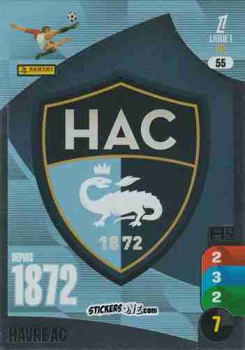 Sticker Écusson - Ligue 1 2025-2026. Adrenalyn XL
 n. 55 - Panini