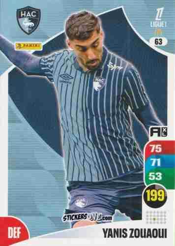 Cromo Yanis Zouaoui - Ligue 1 2025-2026. Adrenalyn XL
 n. 63 - Panini