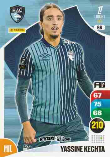 Sticker Yassine Kechta - Ligue 1 2025-2026. Adrenalyn XL
 n. 66 - Panini