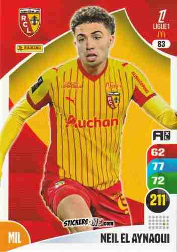 Cromo Neil El Aynaoui - Ligue 1 2025-2026. Adrenalyn XL
 n. 83 - Panini