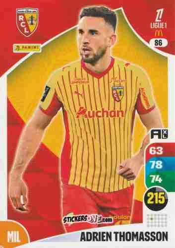 Cromo Adrien Thomasson - Ligue 1 2025-2026. Adrenalyn XL
 n. 86 - Panini