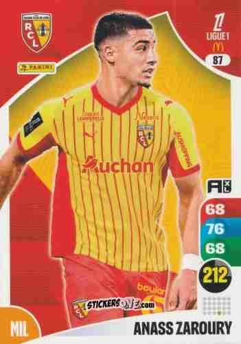 Cromo Anass Zaroury - Ligue 1 2025-2026. Adrenalyn XL
 n. 87 - Panini