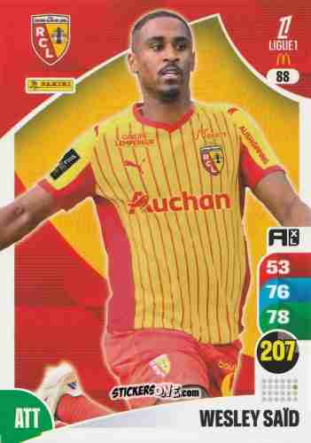 Figurina Wesley Saïd - Ligue 1 2025-2026. Adrenalyn XL
 n. 88 - Panini