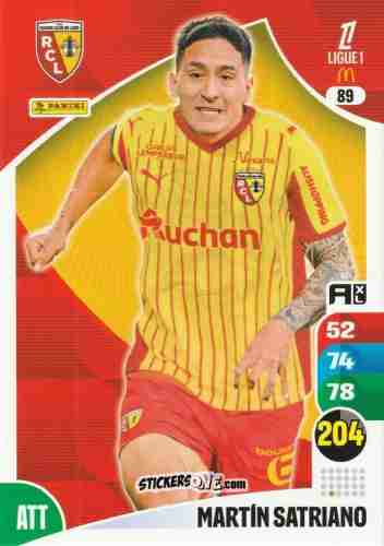 Figurina Martín Satriano - Ligue 1 2025-2026. Adrenalyn XL
 n. 89 - Panini