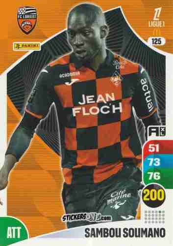 Figurina Sambou Soumano - Ligue 1 2025-2026. Adrenalyn XL
 n. 125 - Panini